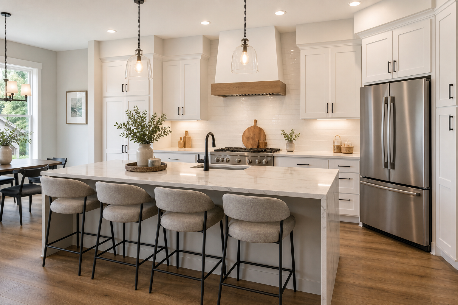 Finished kitchen renovation